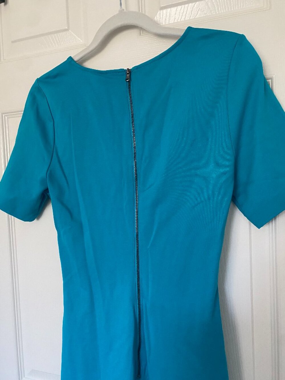 Kobi Halperin NWT | Maddy Twist Front Mini Dress in Turquoise - Picture 6 of 11